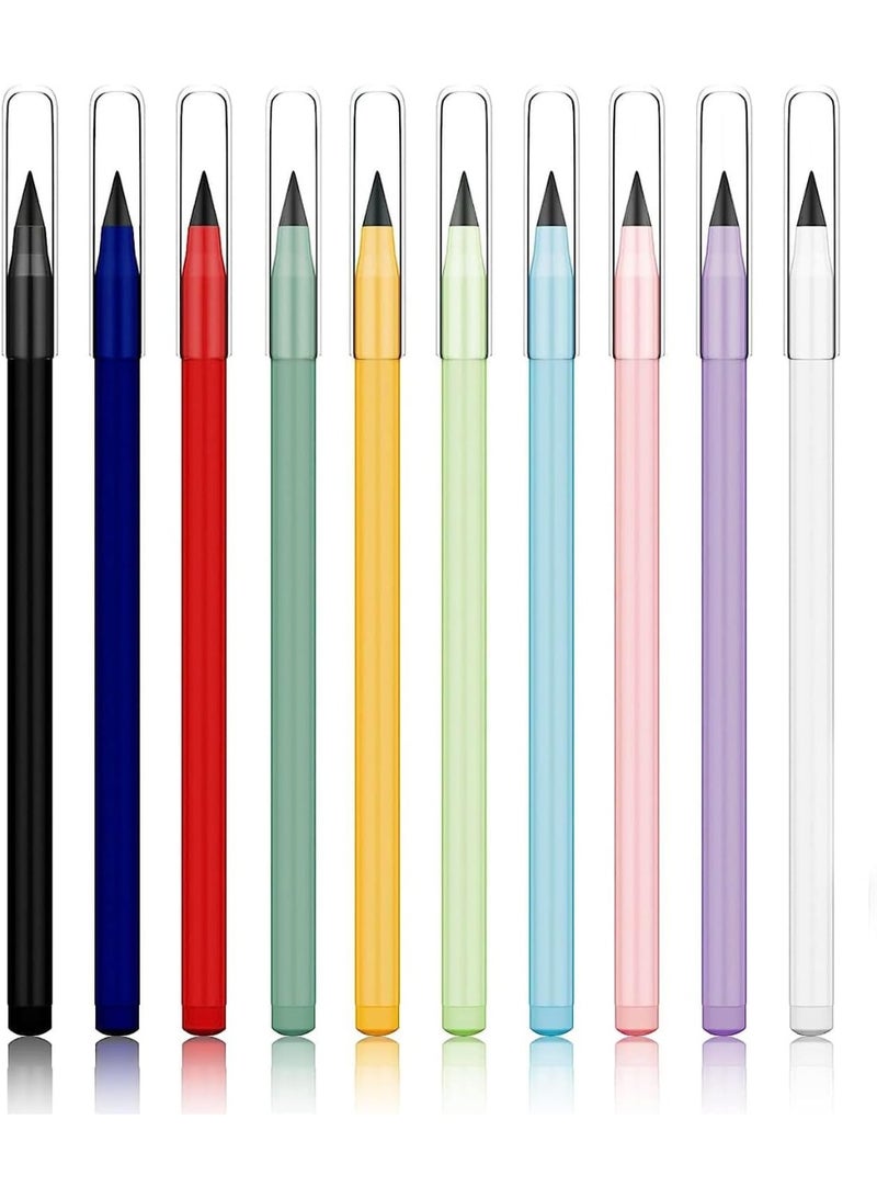 CLENEA Everlasting Pencil, 10 Pcs Infinity Pencil, Inkless Pencil Eternal, Infinity Reusable Pencil for Writing, Drawing, Sustainable Pencil for Home, Office, School - Image 1